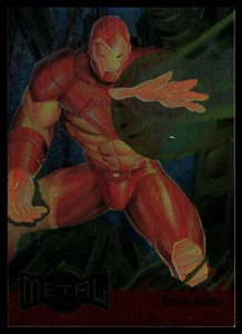 Tarjeta Marvel Iron Man EX 7 1995 Metal - Imagen 1 de 2