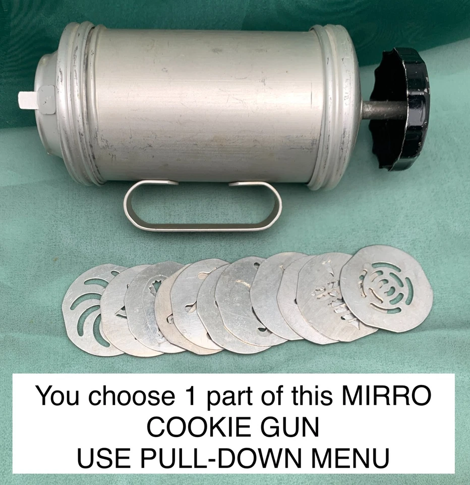 Parts for MIRRO Aluminum Cookie Gun * YOU CHOOSE PART * 24-2284 - Image 1 of 1