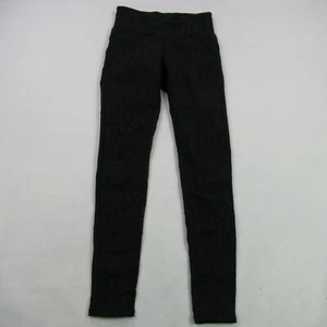 Athleta Leggings Womens XS Black Gym Stretch Lightweight Mid Rise - Picture 1 of 9