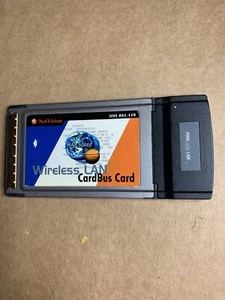 NetVision Wireless LAN Card Bus Drive802.11b - Picture 1 of 2