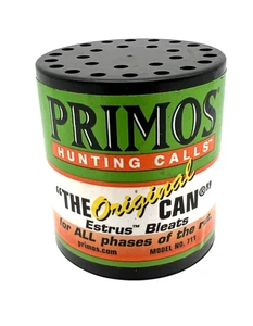 Primos Hunting Call "The Original Can" Estrus Bleats All Phases of the Rut #711 - Picture 1 of 9