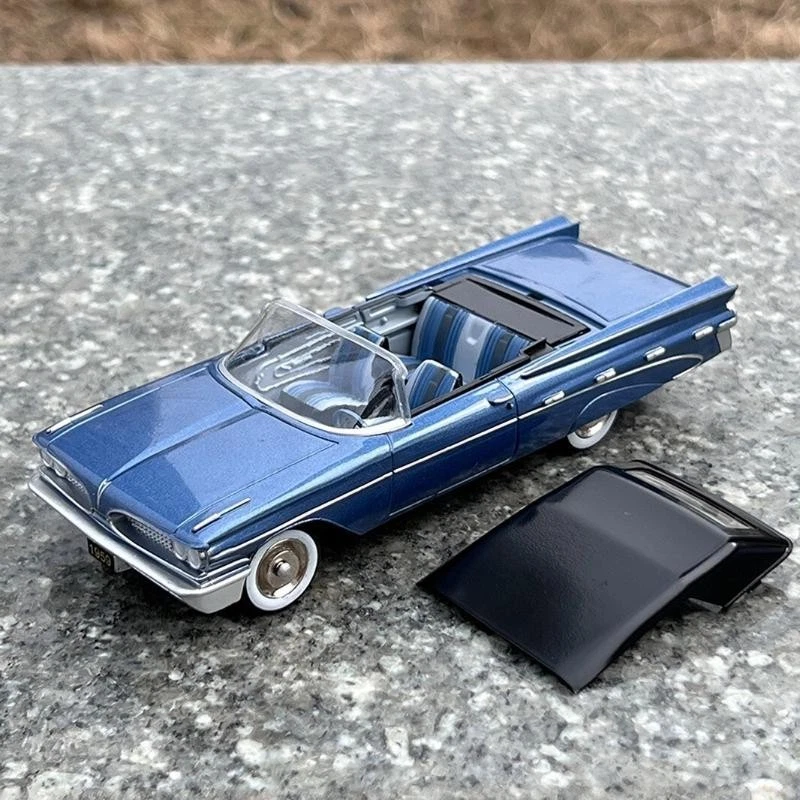 Diecast Model GFCC 1/43 Sale 1959 Bonneville Car NIB Gift Blue Pontiac Toy - Image 1 of 4