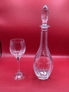 Jarra de vino FABERGE cristal BRISTOL con tapón y 1 copa de vino BRISTOL - Imagen 1 de 21