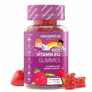 Kids Vitamin B12 Gummies - Vitamin B Complex - with B1, B2, B6, Biotin, Folic - Picture 1 of 13