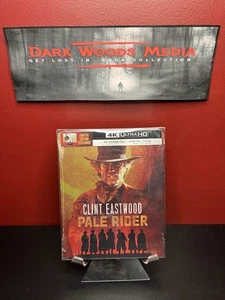 Pale Rider Limited Edition Steelbook (4K UHD Blu-ray+Digital) Factory Sealed - Picture 1 of 8