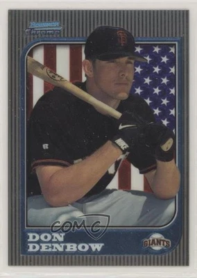 1997 Bowman Chrome International Don Denbow #199 Rookie RC - Image 1 of 2