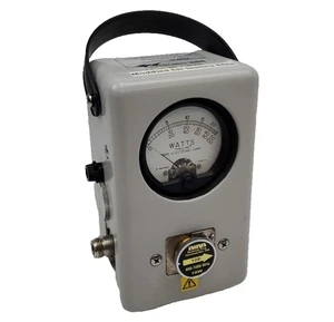 Thruline Wattmeter Model 43P Impedance 50 Ohms w/ Bird 10E Element - Modified - Afbeelding 1 van 9