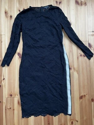 Four Flavor Abendkleid sportlich 42 Schwarz Spitze Cocktailkleid  Kleid - Bild 1 von 4