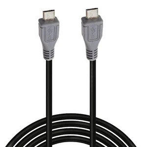 Micro USB Male to Micro USB Male OTG Converter Adapter Data Connector Cable 3ft - Picture 1 of 12