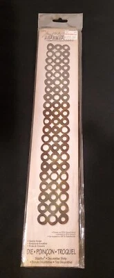 Tiras troqueladas Sizzix Tim Holtz arandela borde álbum de recortes fabricación de tarjetas Foto 1 de 4