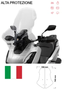 ISOTTA KIT PARABREZZA E ATTACCHI ALTA PROTEZIONE PER HONDA ADV 350 2022 2023 - Foto 1 di 4