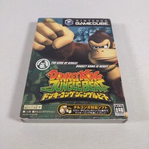 Japanese Donkey Kong Jungle Beat GameCube Japan Import Complete CIB US Seller - Picture 1 of 12