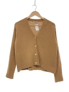 Miu Miu Cardigan (Thick 40 Cashmere Brown Used - Picture 1 of 6