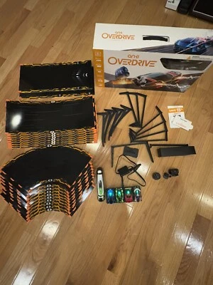 Anki OVERDRIVE Starter Kit & More-4 Cars-1 Truck-10 Curve-10 Straight-charging - Image 1 of 4