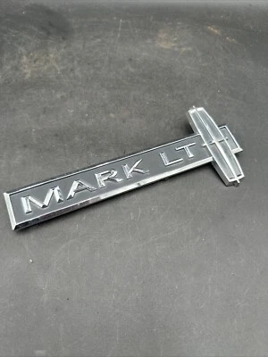 2006-2008 Lincoln Mark LT Front Fender Emblem Badge LEFT DRIVER Side Chrome - Image 1 of 4