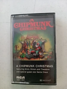 A Chipmunk Christmas Cassette Tape - Picture 1 of 4