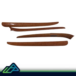 2001-2006 Lexus LS430 Upper Interior Door Panel Woodgrain Trim Set of 4 - Picture 1 of 22
