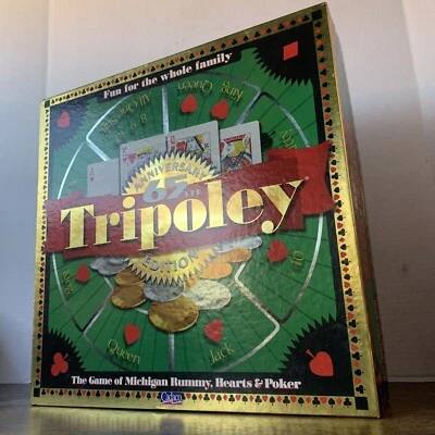 NEW Tripoley 65th Anniversary Edition Turntable Cadaco Michigan Rummy Poker - Image 1 of 4