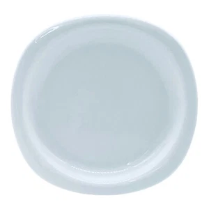 Quadra Quadrifoglio Italian White Porcelain 7 3/4” Square Salad Plate - Picture 1 of 4
