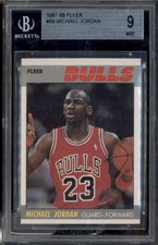1987-88 Fleer #59 Michael Jordan BGS 9