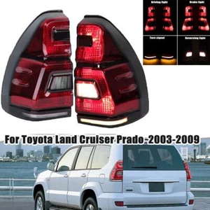 For Toyota Land Cruiser Prado Lc120/Fj120 2003-2009 1 Pair Tail Lights Rear Lamp - Picture 1 of 20