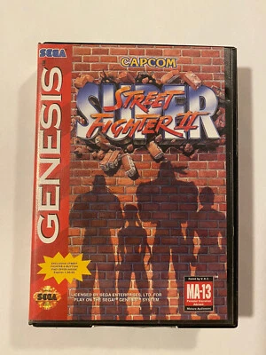 Super Street Fighter II (Sega Genesis, 1994) Authentic Tested No Manual Game - Image 1 of 4