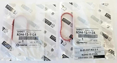 2x Junta plenum de inyección de combustible genuina 2004-2011 para Mazda RX-8 #N3H4-13-112A Foto 1 de 4