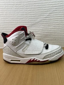 Nike Air Jordan Son Of Mars Sneakers Mens 8.5 White Red Black 512245-112 Shoes - Picture 1 of 10
