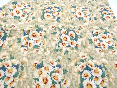 Fabric Cotton Daisy Days 44" X 1.5 yards - Image 1 of 4
