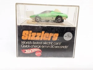 Original Red Line Hot Wheels Sizzlers Green Hot Head Untested lot #1t - Picture 1 of 7