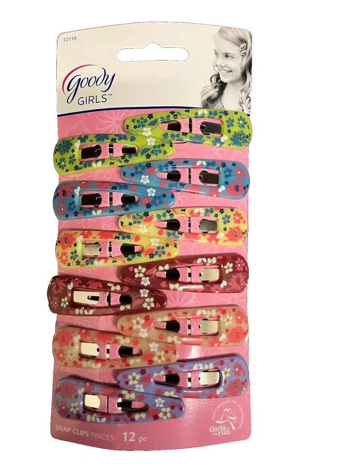 Pinzas para el cabello Goody's resistentes coloridas -totalmente nuevas -se venden por estuche- Foto 1 de 1