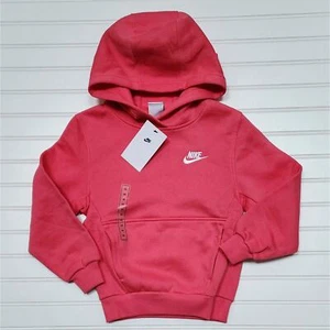 NWT Nike Kids Sportswear Club Fleece Hoodie/Sweatshirt - Picture 1 of 5