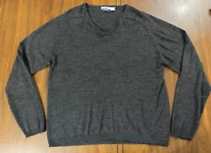 Mens Black Sweater Super Soft Basic Editions Pullover size Large - Picture 1 of 7