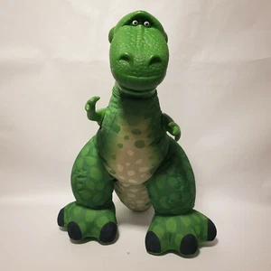 Fisher Price Toy Story Rex 14" Plush Stuffed Dino Toy Squeeze Roar Trex Dinosaur - Picture 1 of 9