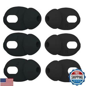 3 Pairs Replacement Ear Tips Cover+Eartips for Airpods 4, Ultra-Thin Silicone - Picture 1 of 5