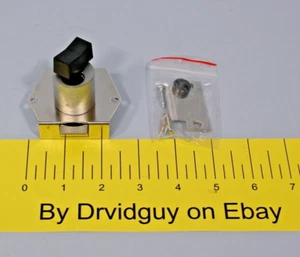 Olympus Lock 725RL-DW-VH-26D Door / Drawer Latch Lock Rim / Surface Mount 725RL - Picture 1 of 7