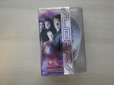 Sliders Dual Dimension Edition 1st & 2nd Season DVD 6 Disc Set 2004 - Image 1 of 4