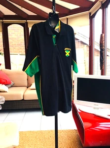 NEW ARRIVAL...TOP QUALITY,Jamaica Flag colour Polo Shirt...SIZE'S.....XL - Picture 1 of 2