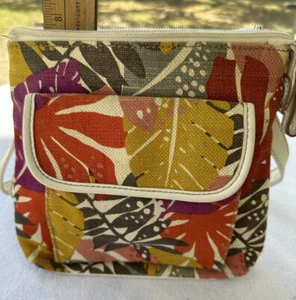 Palm Beach FL Crossbody Bag Purse RELIC Tropical Boho Chic Color Floral Coastal - Picture 1 of 17