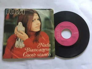 (Ita3)  NADA Biancaneve. Cuore stanco 45 GIRI Vinile - Picture 1 of 2