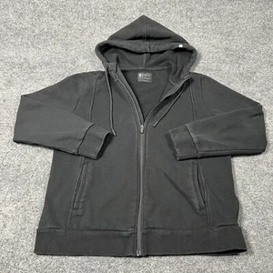 Figs Hoodie Womens Large Black Hooded On Shift Full Zip Medical Nurse - Picture 1 of 12