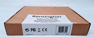 Kensington Keyfolio тонкий x 3 для ipad 2 K97390US/черный - Изображение 1 из 3