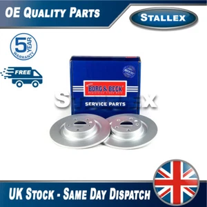 Fits Volvo V90 S90 V60 S60 1.6 1.9 2.0 D  1x 1x Brake Disc Rear Stallex 31423721 - Picture 1 of 6
