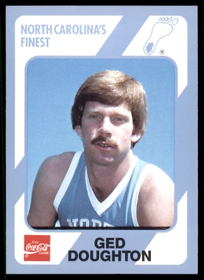 1989 Collegiate Collection Coca-Cola - Ged Doughton #188 North Carolina's Finest - Image 1 of 2