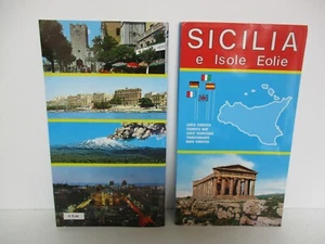 CARTINA STRADALE SICILIA SCALA 1:500.000 KINA ITALIA ANNI '90 - Bild 1 von 2