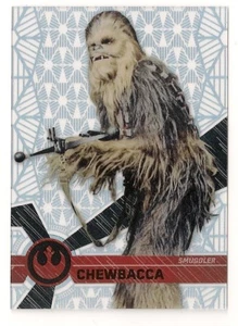 2017 TOPPS STAR WARS HIGH TEK PATTERN 2 FORM 1 #23 CHEWBACCA - Picture 1 of 1