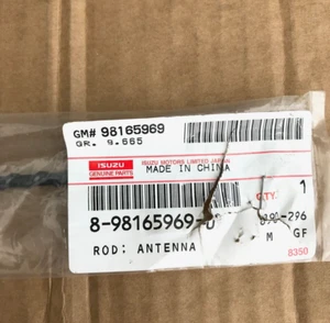 Barra de antena ISUZU - 8981659690, 98165969 **Repuesto original nuevo sellado ISUZU OEM** - Imagen 1 de 11