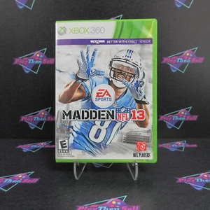 Madden NFL 13 Xbox 360 - Complete CIB - Picture 1 of 13
