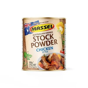 Caldo en polvo estilo pollo Massel, sin gluten, bajo en 5,88 onzas (paquete de 1)  - Imagen 1 de 6