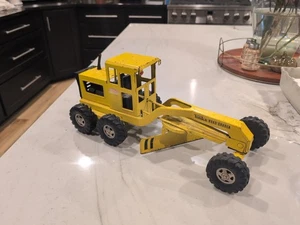 Vintage TONKA Road Grader Pressed Steel Metal Construction Toy - Picture 1 of 15